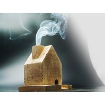 DBOB 콘크리트 인센스홀더 집으로, 회색