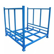 파렛트랙 인테이너 자재 보관 팬트리 물류보관 스태킹, 철판 포함  1.5mx1.5mx1.5m