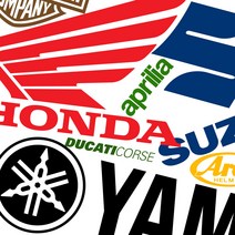 투온 바이크스티커 오토바이스티커 혼다스티커 야마하스티커 스즈끼스티커, 야마하, 블랙