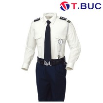 사계절 경비복 상의 긴팔 경비복-02 라이트베이지 M~4XL 셔츠 경비 복 카라 봄 여름 빅사이즈 티뷰크