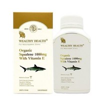 웰시헬스 스쿠알렌 스쿠알랜 1000 mg 비타민E 120캡슐 (호주) WEALTHY HEALTH Organic Squalene Vitamin E
