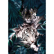 DIY 직소퍼즐 2022 흑호의 해 1000피스, 단품, 1000PCS