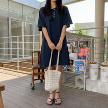 데일리카라넥PK원피스