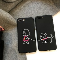강아지산책 TPU 케이스 아이폰 7 8 X XS XR MAX