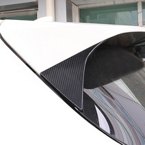 간지 스포티지 더볼드 트렁크 필러 몰딩 커버 액세서리 카본 데칼 DIY 스티커 필름 랩핑 용품, 블랙카본