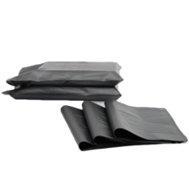HDPE 포장용 택배봉투 4가지 색상 (검정색 진회색 회색 네이비) 의류 택배비닐, 50장, 실버색
