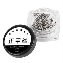 내성발톱교정기 와이어 링 새끼 밴드 내성 발톱 교정 픽서 12 페디큐어 상감 손발톱 회복 교정기 발 관리 도구, 1.12pcs