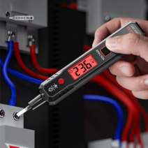 검전기 전기 전압 멀티미터 테스터기 측정기 비접촉식검전기, 스마트 감응식 전력 측정기*2, 1개