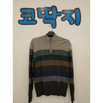 남02095 인디안정품 반집업니트 골프웨어 겨울 케주얼 중고/구제 코딱지구제