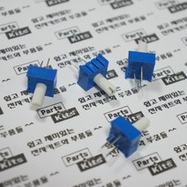 [파츠키츠] 3386P-1(8mm Shaft) 트리머 포텐쇼미터 가변저항 전위차계 싱글턴볼륨, 501 [500Ω]