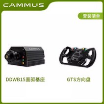 호환가능 CAMMUS 하이 토크 레이싱 시뮬레이터 게임 스티어링 휠 서보 다이렉트 드라이브 도킹 스테이션 W, 03 WB15 with GTS