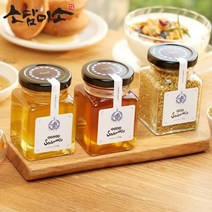 [소담미소]국내산 꿀 선물세트(아카시아꿀 240g   야생화꿀 240g  벌화분 130g), 단품, 단품