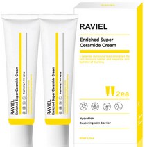 라비엘 인리치드 슈퍼 세라마이드 크림 2개 / 5중세라마이드 고보습 미백 화이트닝 수부지 수분 민감성, 라비엘 인리치드 슈퍼 세라마이