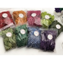 스칸디아모스 이끼 소분 100g 150g 500g 소포장 만들기 공기정화식물 DIY, 07.퍼플
