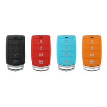 리미트 제네시스 G70 G80 스마트 키 차키 실리콘 젤리 TPU 케이스, orange