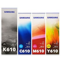 (M)삼성정품잉크 INK-K610 INK-C610 INK-M610 INK-Y610 SL-J1560 J1565 J1563, INK-610/세트