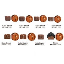 NBA 농구 블록 8pcs 세트 선수 시리즈 코비 브라이언트 gianna 미니 피규어 벽돌 빌딩 diy 조립 모델 교육 장난감, KF6117