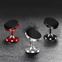 라이프팝 동그리 차량용 마그네틱 휴대폰 거치대, 레드