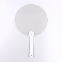 플라스틱 투명 부채 만들기 제작 DIY 준비물 여름 바람 재료 기본, 단품, 단품
