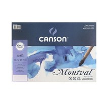 캔손 몽발 수채화지 중목 낱장팩 300g 20매 B5