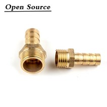 철근커플러 각종커플러 에어공구 수공구호스 바브 테일 4 ~ 25MM 황동 파이프 피팅 1/8 "1/4" 3/, 10 25mm Barb_05 3/4