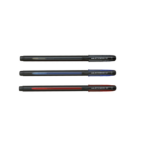 유니 제트스트림 캡식펜 0.7mm SX-101-07, 레드, 12개입