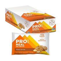 PROBAR 식사대용 바 피넛 버터 초콜릿 칩 비GMO 글루텐 프리 유기농 인증 건강 식물 기반 천연 식품 성분 에너지원 12개입 USA 미국, Peanut Butter