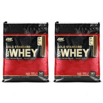 옵티멈뉴트리션 골드 스탠다드 웨이 프로틴 아이솔레이트 단백질 보충제 밀크 초콜릿 글루텐 프리, 4.54kg, 2개