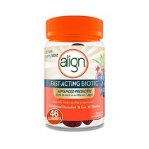 Align Fast-Acting Biotic Advanced Prebiotic 얼라인 패스트-액팅 프로바이오틱스 구미 46정