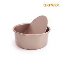 쉐프메이드 8인치 원형 케익팬 틀 3호 (분리형) 지름 20.2cm x 높이 7.5cm
