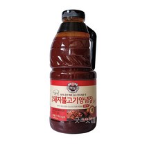 백설매콤한 돼지 불고기 양념, 2.45kg, 2개