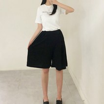 아이스 냉6부 치마바지 빅사이즈