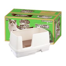 [고양이화장실l] [유니참 1주년특가] 데오토일렛 오픈형 고양이 화장실, 오픈용 고양이 화장실