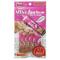 고양이 간식 주식 영양식 더캣츠 베로베로 5p 새우, 더캣츠미니베로베로5p-새우