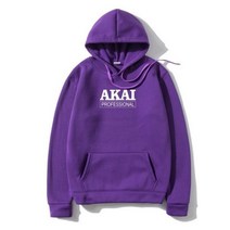 남자 맨투맨 후드 티 집업 Akai 프로페셔널 실버 스웨트 셔츠 남성용 재미있는 겉옷