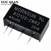 전압조절기 DCDC 절연 스위치 전원 공급 장치 모듈 12Vturn12V B1212S2W 2WR2, 01 B1212S2WR3