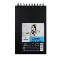 캔손 Mix Media 아트 스케치북, 1개, A5, 40매