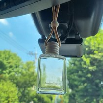 아마레센트 천연 걸이형 차량용방향제 자동차디퓨저 100ml 2개입, 블루솝
