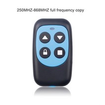 주차차단기리모컨 다중 주파수 250-868Mhz 자동 복사 원격 제어 가정용 전기 차고 도어 게이트 오프너 433, 02 250MHZ-868MHZ