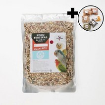 에덴페스티벌 알곡 프리미엄 코뉴어 퀘이커 앵무새 세척 멸균 알곡 사료 중소형용 1kg, 1개