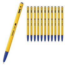 모나미 153 볼펜 1.0mm, 청색, 12개