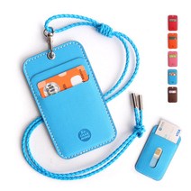 super simple thing 라운드 포켓 목걸이 카드지갑 5컬러