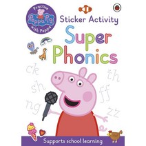 Peppa Pig: Practise with Peppa: Super Phonics:Sticker Book, Penguin UK
