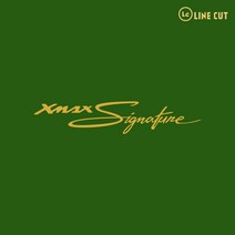 라인컷 야마하 XMAX 엑스맥스300 전용 시그니처 데칼 스티커 XM-02