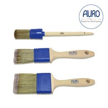 AURO 아우로 페인트붓 원형붓 프리미엄 전문가용 브러쉬 평붓, 원형붓 30mm