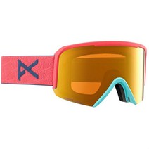 Anon 스노우고글 Nesa Goggles, Coral/Perceive Sunny Onyx+Perc