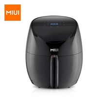 저소음 대용량 스텐 에어프라이어 생선 오븐 인생가전 에어후라이기miui 4.6l 전기, 밝은 회색, 유럽 ​​연합