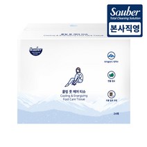 자우버 쿨링 풋케어 티슈 24매 1개
