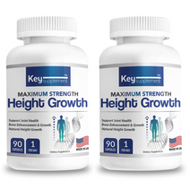 키서플리먼트 하이그로우 키크는 성장 영양제 성장기 어린이 청소년 성장 발육 도움 Key Supplement Height Growth, 90캡슐 2개입