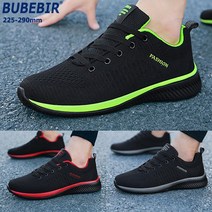 BUBEBIR® 2022 새로운 운동화 남성용 러닝화 여성용 러닝화 조깅화 메쉬 러닝화 커플 러닝화 부드러운 밑창 러닝화 여름 통기성 심플 경량 러닝화 작업화 야외 러닝화